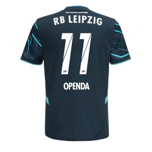 Fotbalové Dres RB Leipzig Lois Openda #11 Alternativní 2024-25 Krátký Rukáv